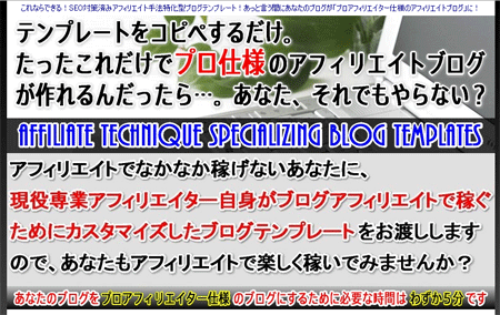 SEO対策済みアフィリエイト